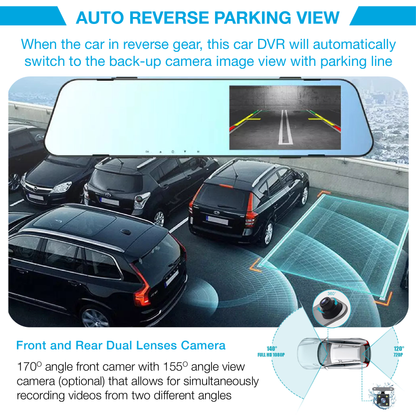 RRV®  Rearviewing Car Recorder Mirror
