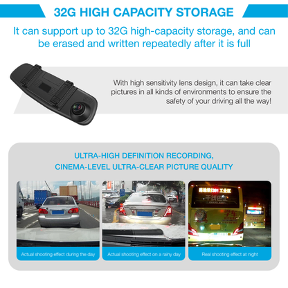 RRV®  Rearviewing Car Recorder Mirror