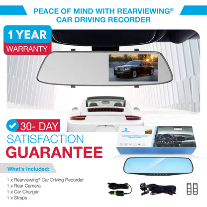RRV®  Rearviewing Car Recorder Mirror