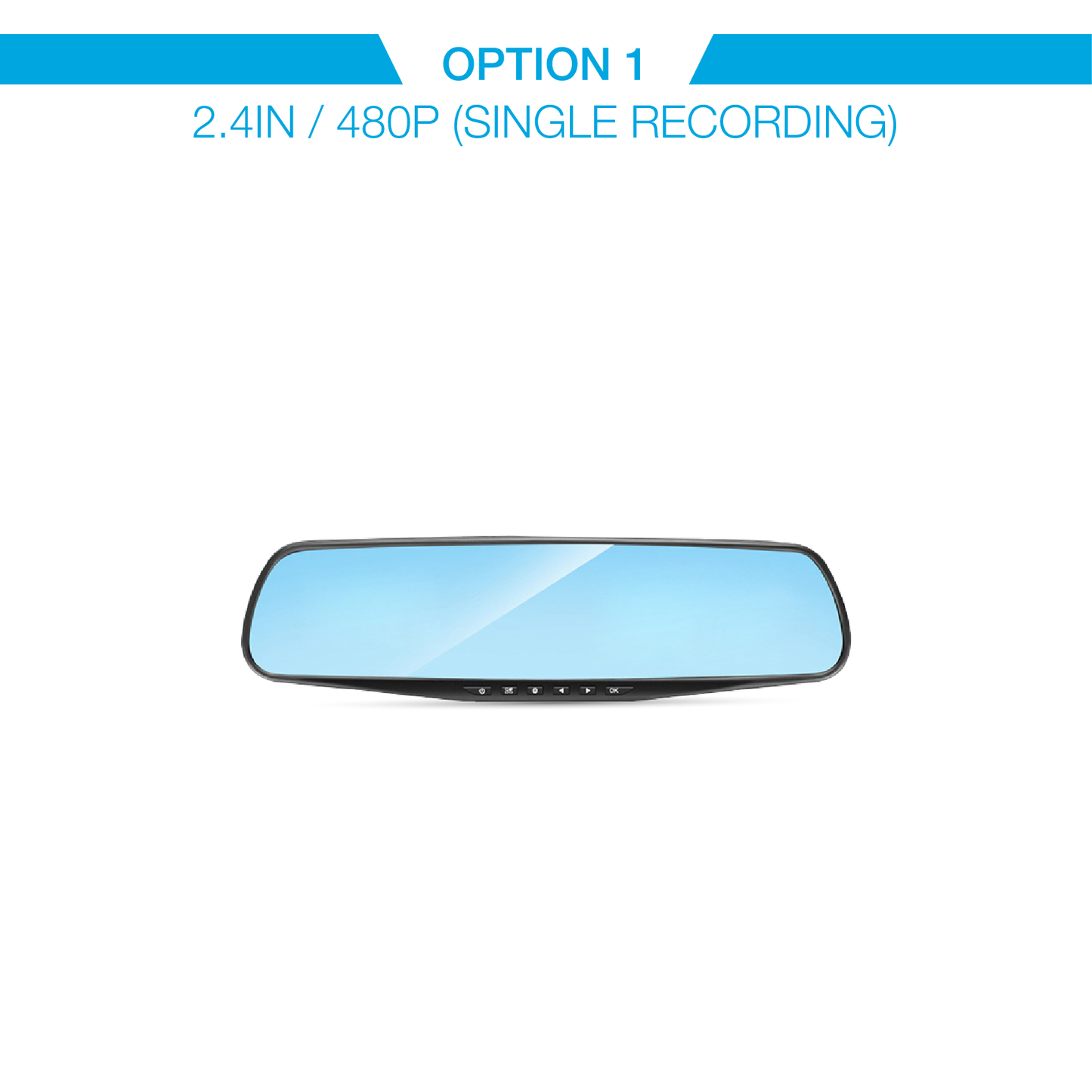 RRV®  Rearviewing Car Recorder Mirror